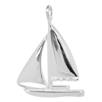 8025 | Sterling Silver Pendant - Sailboat