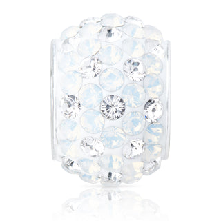 1861 | Sparklies&reg; - White Opal & Crystal Polka Dot