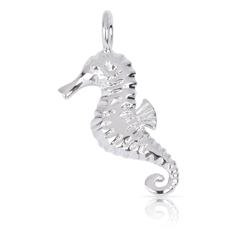 8040 | Sterling Silver Pendant - Seahorse
