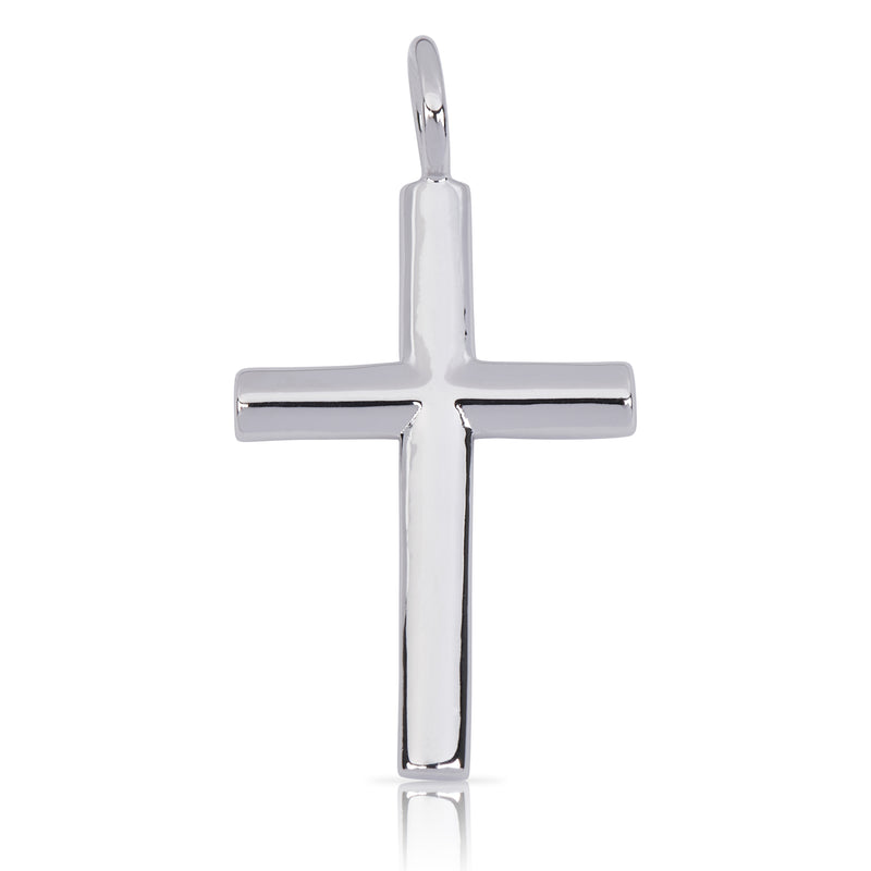 8067 | Sterling Silver Pendant – Traditional Cross