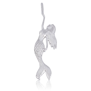 8074 | Sterling Silver Pendant – Mermaid