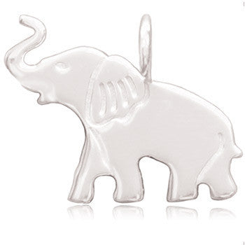 8052 | Sterling Silver Pendant - Elephant